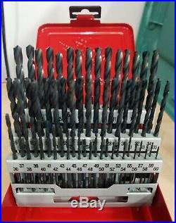 Snap On Tools 10 Piece H. S. Cobalt Drill-Extractor EXD10 & DB 160B 60 Drill