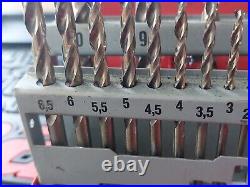 Snap On VGC 15-Pc Cobalt Thunderbit Metric Drill Set 1.5 10mm DBTBMC115