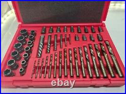 Snap-on 48 pc Master Extractor Set EXDMS48 incl left hand Cobalt Drill Bits