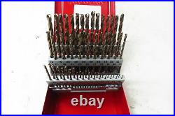 Snap-on Tools Dbc260a 60 pc Cobalt Wire Gauge 118° Point Drill Bit Set