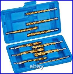 TOP 1/4 HEX SHANK COBALT DRILL 10 SIZE SET (7.0~13.0mm) EOD-713S MADE IN JAPAN