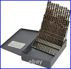 Topline Drill Bit Set #1 #60 8% M42 Cobalt 60Pcs