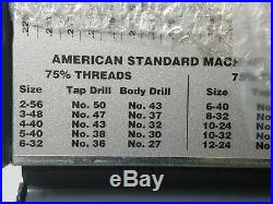 USA 54 PIECE Combination Cobalt Jobber Drill Set #A1-A0022