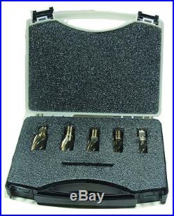 Viking Drill and Tool 16901 Type 14 M-35 Cobalt Annular Cutter 5 Piece Set