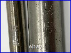 Vintage Snap-On DBC229 29-piece Cobalt Drill Bit Set Made in USA Missing 1 Bit