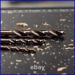 VonHaus 99pc Cobalt Drill Bit Set Tough Materials Titanium